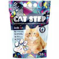 CAt Step Наполнитель впитывающий силикагелевый CAT STEP Arctic Art, 3,8 л