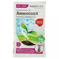 Удобрение avgust Аминозол, 0.005 л, 0.005 кг, 1 уп