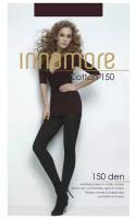 Колготки INNAMORE Cotton, 150 ден, moka, ХL 5 размер, шоколадный, хлопок