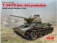 ICM Советский средний танк T-34/76 (производство конца 1943 г.)