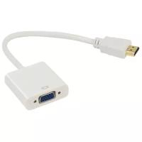 Переходник/адаптер VCOM HDMI - VGA (CG558), 0.1 м, белый