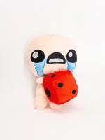 Мягкая игрушка ISAAC Исаак держит кубик, 30 см