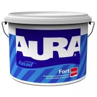 Краска акриловая Aura Fasad Fort матовая полупрозрачный 2.7 л