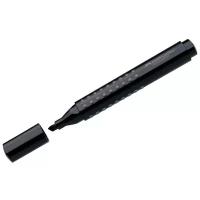Маркер перманентный Faber-Castell "Grip 1503" черный, скошенный, 5,0мм