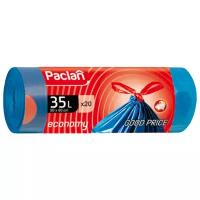 Paclan Economy Мешки для мусора с завязками,20шт