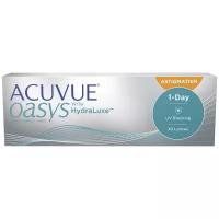 Контактные линзы ACUVUE OASYS 1-Day with HydraLuxe for Astigmatism, 30 шт., R 8,5, D -2,75, CYL: -0,75, AХ: 10, 1 уп