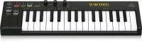 BEHRINGER SWING MIDI-контроллер с 32-клавишной клавиатурой, 64-голосной полифонией и сенсорными полосами высоты тона и модуляции