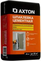 AXTON Шпаклевка цементная Axton базовая, 25 кг