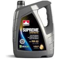 Моторное масло PETRO-CANADA SUPREME SYNTHETIC SAE 5W20 5л (MOSYN52C20)