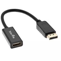 Переходник DisplayPort(m) - HDMI(f) TELECOM TA553, 0.2м, 1920х1080, 60Гц, цвет: чёрный