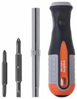 Ombra Отвертка 6 в 1 "ROUND GRIP" SL 5, 6 PH 1, 2, 1/4"DR, 5/16"DR 750106 ( Ombra )