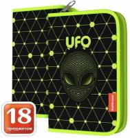 Пенал-книжка с наполнением UFO 135x205x30мм ErichKrause