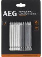 Биты AEG 10шт. РН2x90mm ASDPH29010 4932479510