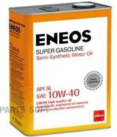 Масло моторное ENEOS Super SL 10W-40 SL полусинтетическое 4 л ENEOS OIL1357 | цена за 1 шт