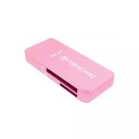 Считыватель карты памяти Transcend All in1 Multi Card Reader, Pink