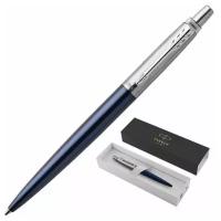 Ручка шариковая PARKER "Jotter Core Royal Blue CT", корпус синий, детали хром, синяя, 1953186