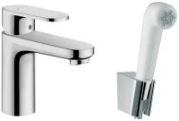 Смеситель для раковины с гигиенической лейкой Hansgrohe Vernis Blend 71215000