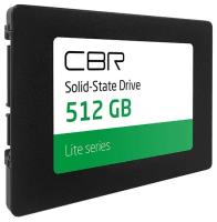 Твердотельный накопитель CBR 512 ГБ SATA SSD-512GB-2.5-LT22