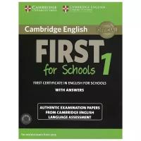 Cambridge English First 1 for Schools (for revised exam 2015) Student's Book Pack (Student's Book with Answers and Audio CDs (2))