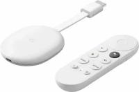 ТВ-приставка Google Chromecast c Google TV 4K, snow