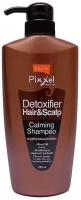 Профессиональный тайский шампунь Lolane Pixxel Detoxifier Hair & Scalp Calming Shampoo, 500 ml