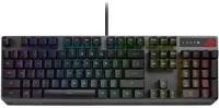 Клавиатура Asus ROG Strix Scope RX механическая, ROG RX Red switches, черная (90MP0240-BKRA00)