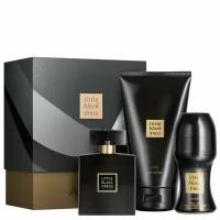 AVON Набор "Little Black Dress" (Парфюмерная вода 50 мл+шариковый дезодорант 50 мл+лосьон для тела 150 мл) Эйвон женские духи/ Блэк литл дрес/ Подарочный набор женский