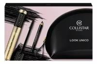 COLLISTAR/ Набор для макияжа Look Unico COLLISTAR (тушь для ресниц Volume Unico Nero Intenso черная 13мл + карандаш для глаз Matita черный 0,8г + косметичка)