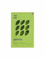 HOLIKA HOLIKA Маска для лица Pure Essence Mask Sheet Green Tea тканевая, 20 мл