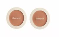 The Saem Румяна компактные Saemmul Single Blusher CR06 Desert Peach, 5 гр, 2 шт