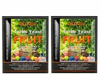 Дрожжи спиртовые Alcotec Fruit Turbo, 2 шт. 120 гр