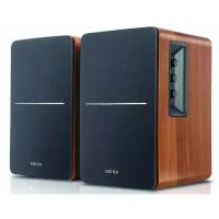 Колонки Edifier R1280DBs Brown мощность 42 Вт, Bluetooth v5.0, пульт - коричневое дерево и черный