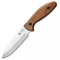 Нож Kizlyar Supreme Flint AUS-8 (StoneWash, Walnut Handle, Leather Sheath)