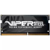Оперативная память Patriot Memory SO-DIMM DDR4 16Gb 2400MHz pc-19200 Viper Steel (PVS416G240C5S)