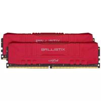 Оперативная память Crucial Ballistix 16 ГБ (8 ГБ x 2 шт.) DDR4 2666 МГц DIMM CL16 BL2K8G26C16U4R