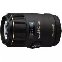 Объектив Sigma AF 105mm f/2.8 EX DG OS HSM Macro Canon EF, черный