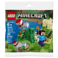 Конструктор LEGO Minecraft 30393 Стив и Крипер