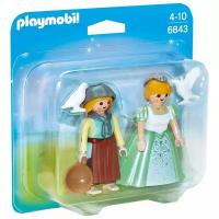 Набор с элементами конструктора Playmobil Princess 6843 Принцесса и служанка