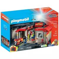 Набор с элементами конструктора Playmobil City Action 5663 Пожарная станция