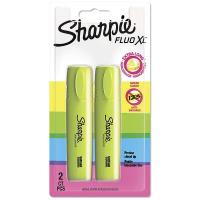 Sharpie набор желтых тесктовыделителей Fluo XL, 2 шт