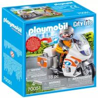 Набор с элементами конструктора Playmobil PM70051 Мотоцикл