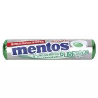 Жевательная резинка MENTOS Pure White (Ментос) "Ролл Нежная мята", 15,5 г, 87548