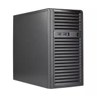 Рабочая станция Supermicro SuperWorkstation 5039C-I Midi-Tower, без процессора, без ОЗУ, ОС не установлена, черный