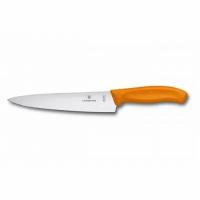 Victorinox 6.8006.19L9B Нож для резки мяса 19 см оранжевый