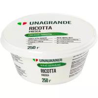 Сыр Unagrande ricotta из свежего молока 45%