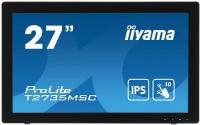 Монитор Iiyama 27"(1920x1080) Iiyama ProLite T2735MSC-B3/матрица VA Матовая Сенсорный экран/Встроенные колонки