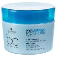Schwarzkopf Professional Hyaluronic Moisture Kick Treatment Маска для волос увлажняющая, 200 мл
