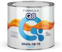 Эмаль ПФ-115 алкидная Formula Q8, глянцевая, 1,9 кг, зеленая