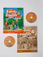 Family and Friends 4 Class Book with Multi ROM + Workbook with CD / Quintana Jenny / Oxford / Изучение английского языка для учеников уровень А1