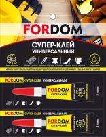 Супер-Клей FORDOM, 3 г